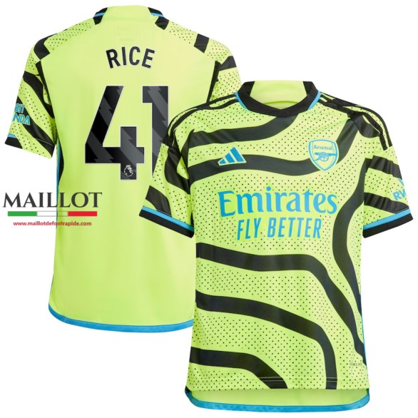 maillot arsenal rice Exterieur 2023/2024