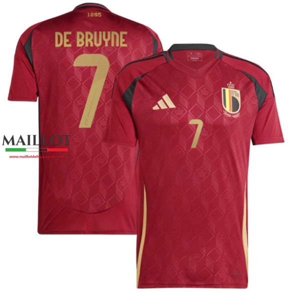 maillot Belgique de bruyne Domicile EURO 2024