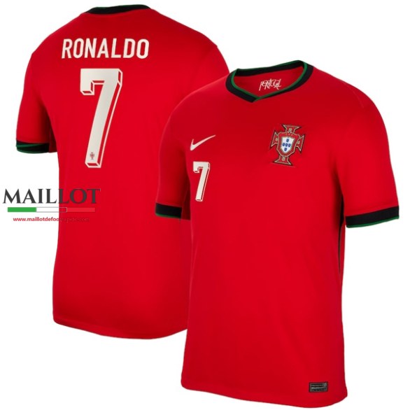 maillot Portugal ronaldo Domicile EURO 2024