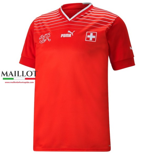 maillot suisse domicile 2022